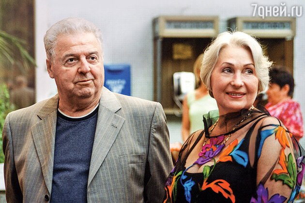Михаил Танич с женой 