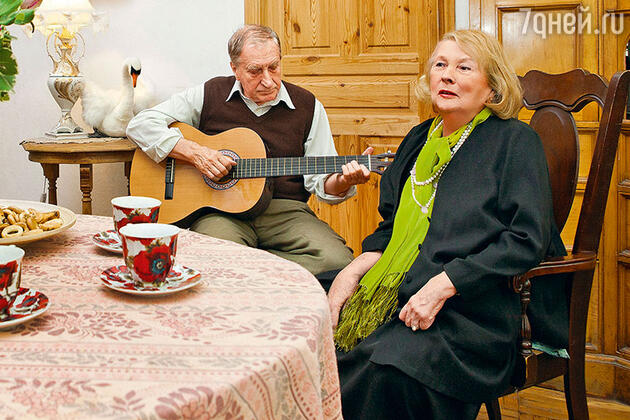 Людмила Иванова с мужем Валерием Миляевым