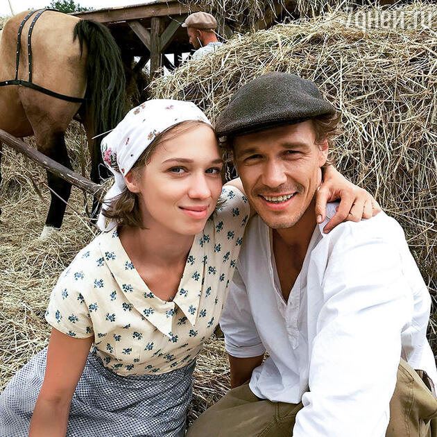 Ксения Теплова с мужем Артемом Быстровым