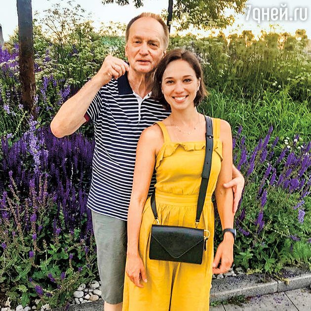 Ксения Теплова с отцом