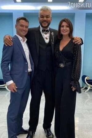 Роман Малльков, Филипп Киркоров и Анастасия Макеева - фото