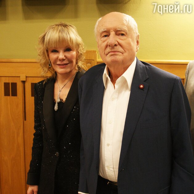 Марк Захаров с дочерью Александрой