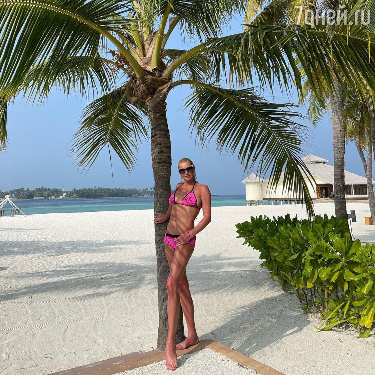 Анастасия Волочкова поделилась впечатлениями от отпуска на Мальдивах