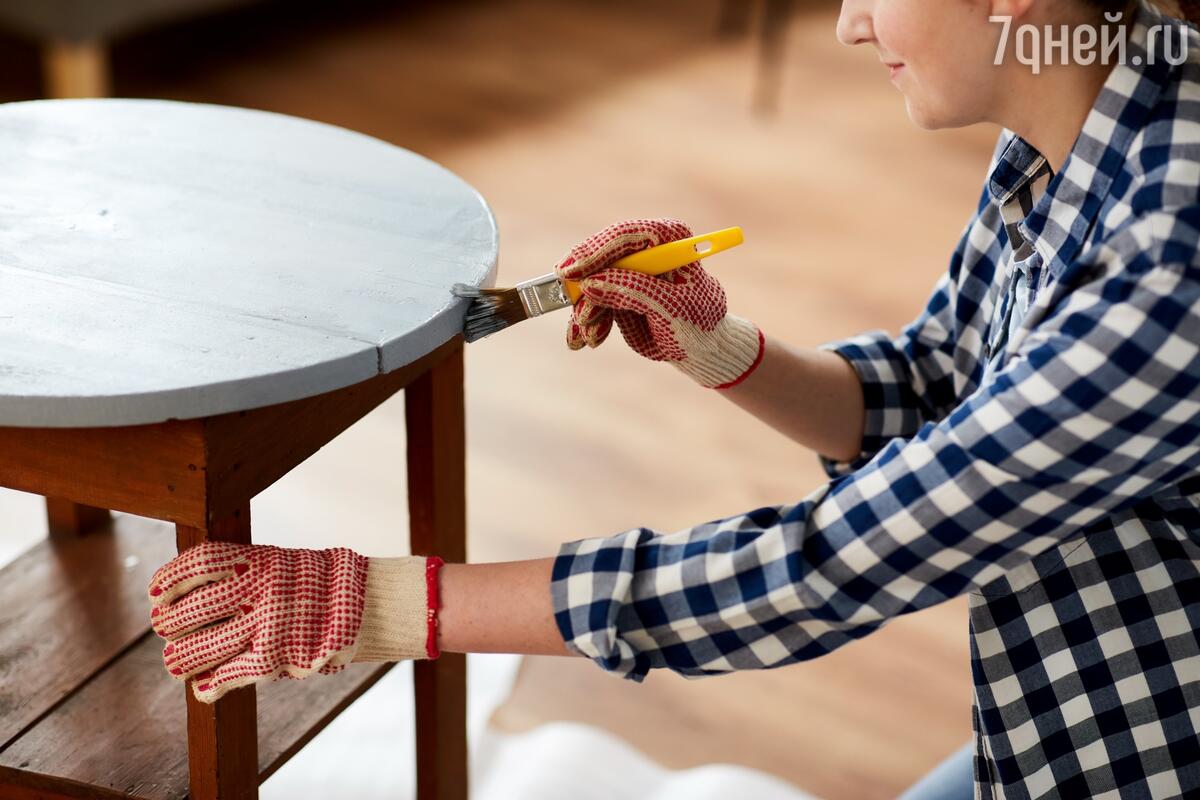 Как обновить стол: 11 идей для преображения старой мебели