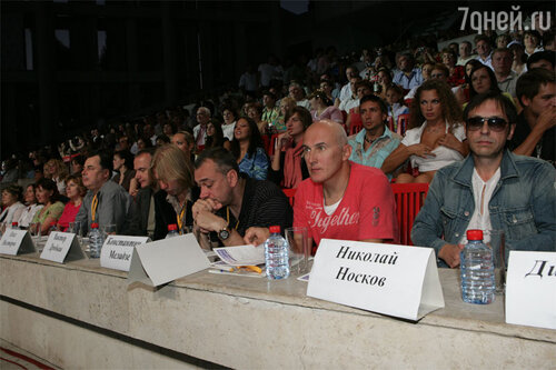 Игорь Матвиенко в жюри конкурса «Пять звезд» 2006 г.