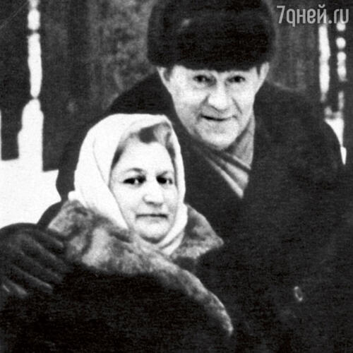 Леонид Осипович и Елена Осиповна прожили вместе почти полвека. Конец 50-х гг.