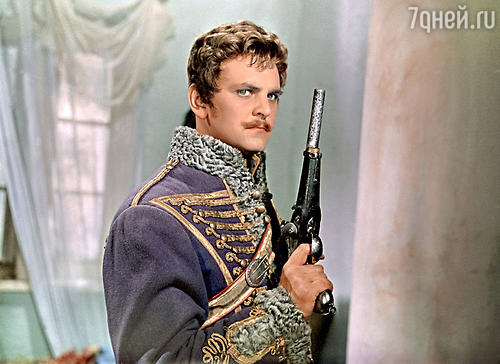 Юрий Яковлев в фильме «Гусарская баллада». 1962 год