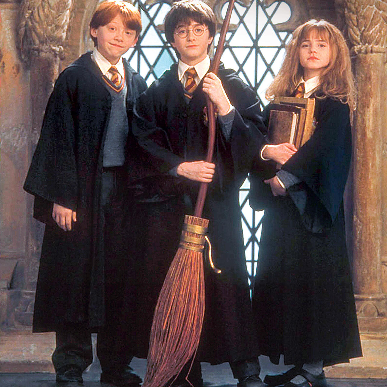 Руперт Гринт, Дэниел Рэдклифф и Эмма Уотсон