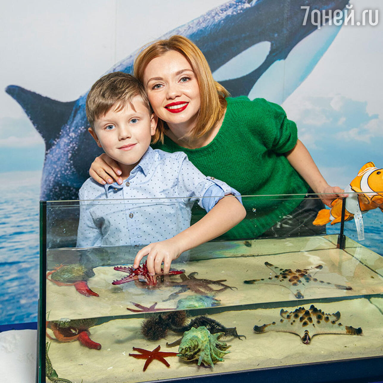Ольга Кузьмина с сыном Гордеем