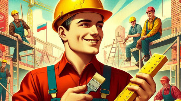 20+ открыток и картинок с поздравлениями ко Дню строителя 2025