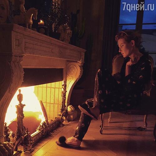 Рената Литвинова в Париже