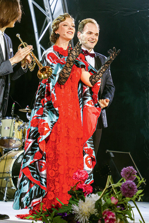 Лиза Арзамасова и Александр Бабик