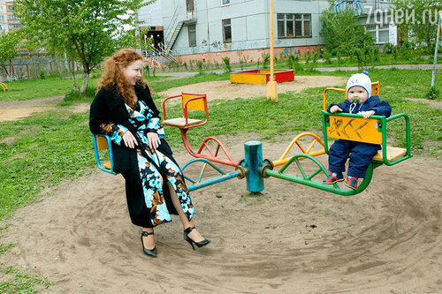 Татьяна Абрамова с сыном