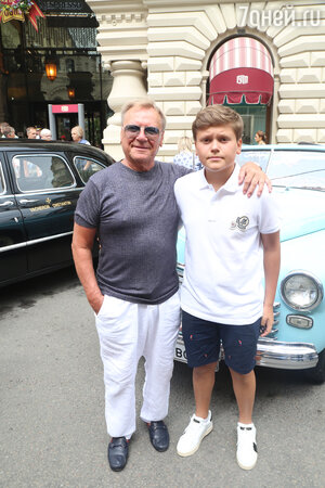 Сергей Шакуров с сыном Маратом