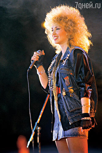 Ирина Аллегрова. 1988 г.