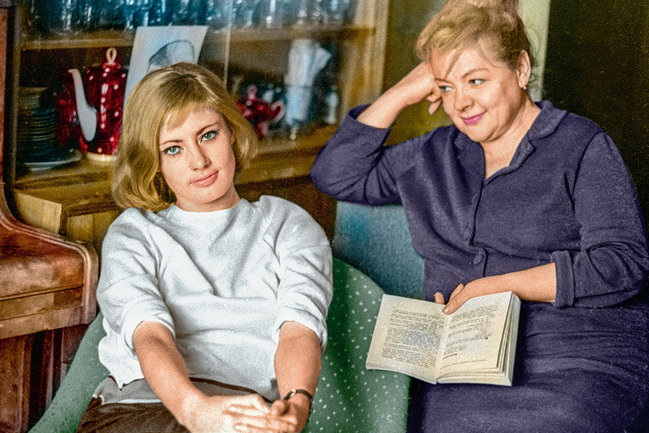 Виктория Федорова с матерью