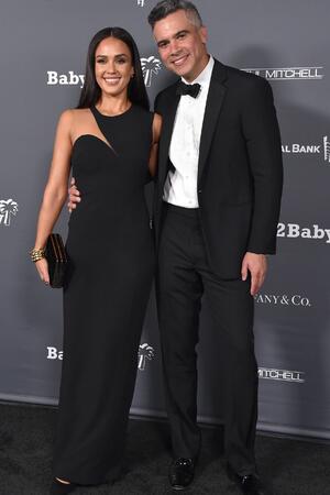 Джессика Альба и Кэш Уоррен - фото