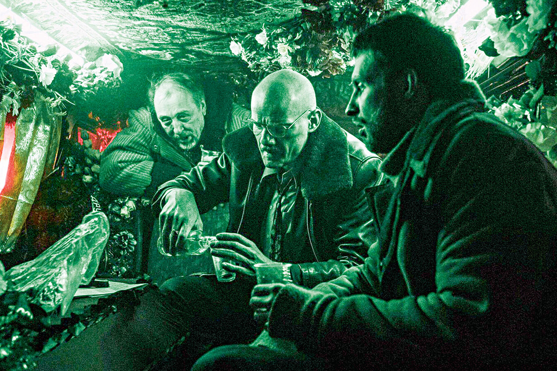 Николай Коляда с Юрием Колокольниковым и Семеном Серзиным