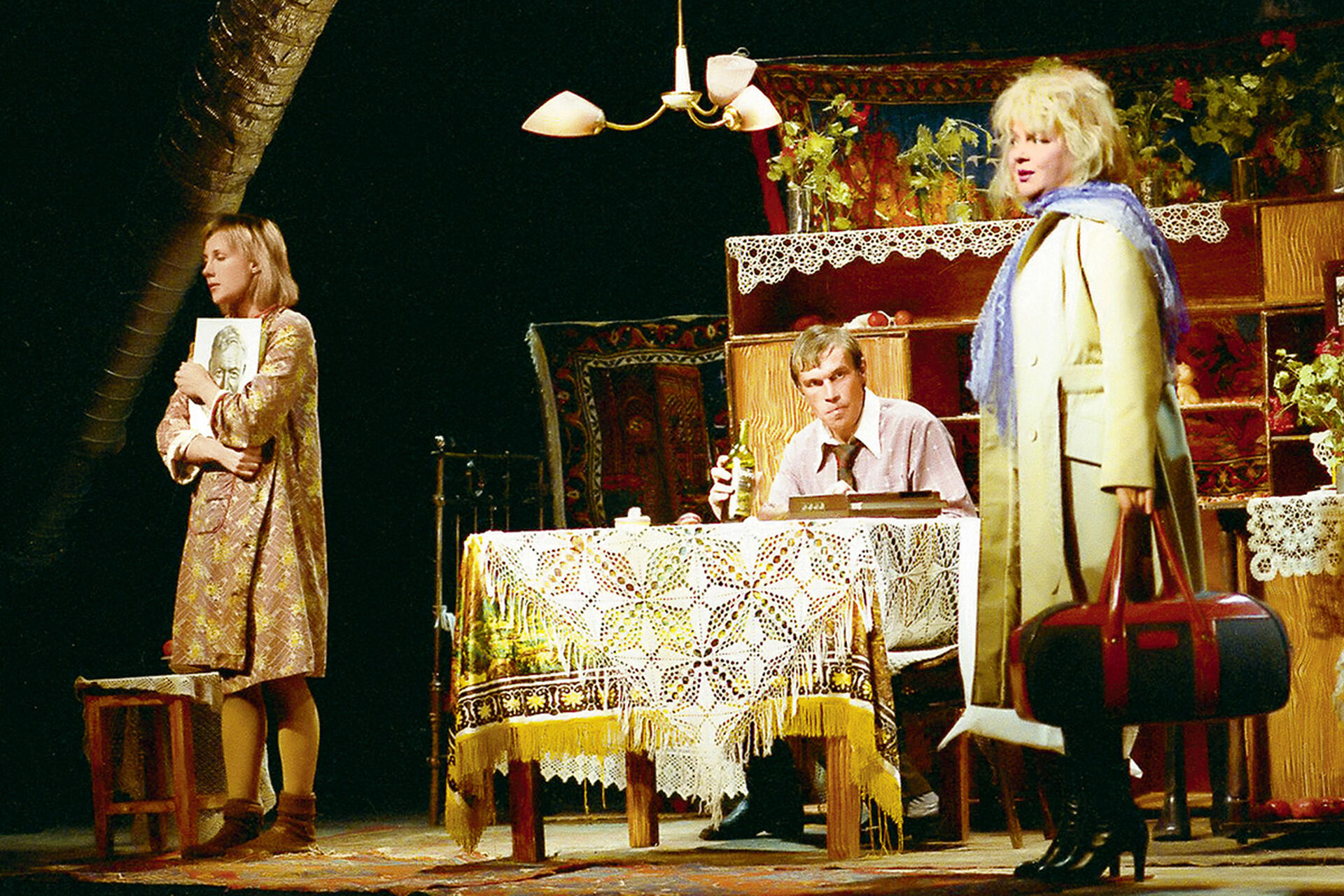 Елена Яковлева, Сергей Гармаш и Нина Дорошина