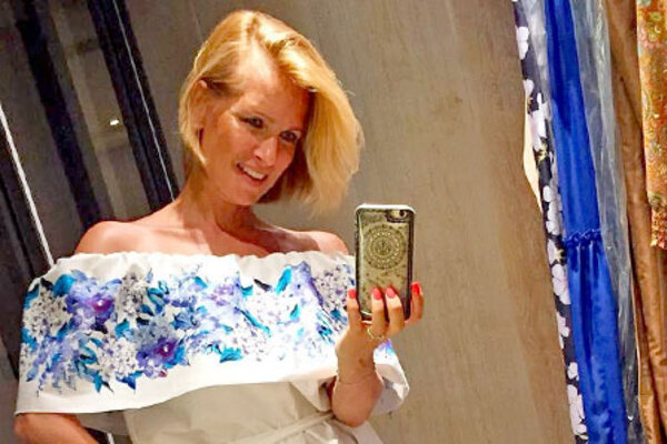 Образ дня: Олеся Судзиловская в Diana Gazaryan