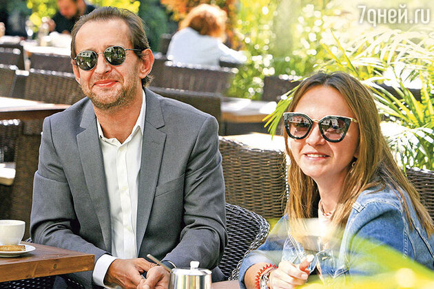 Константин Хабенский с женой Ольгой Литвиновой