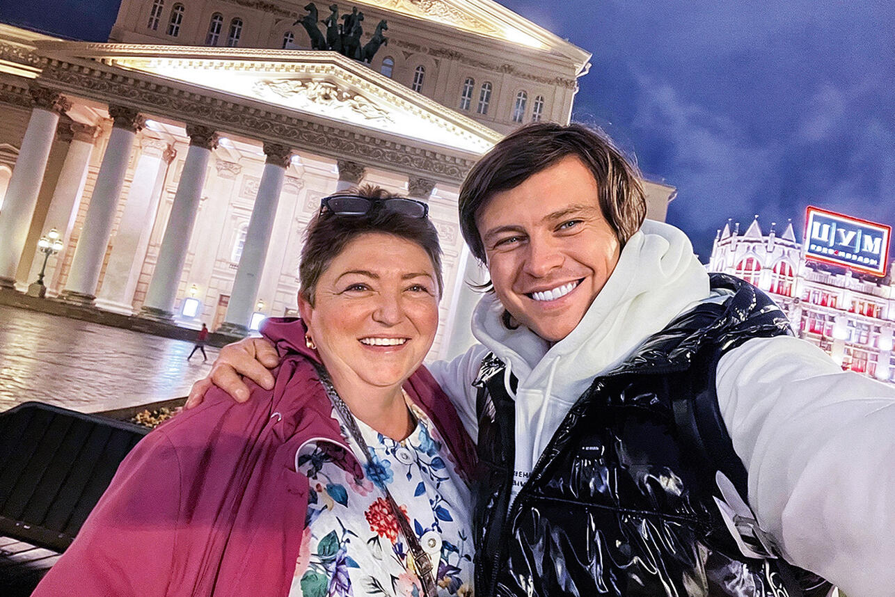 Прохор Шаляпин с мамой