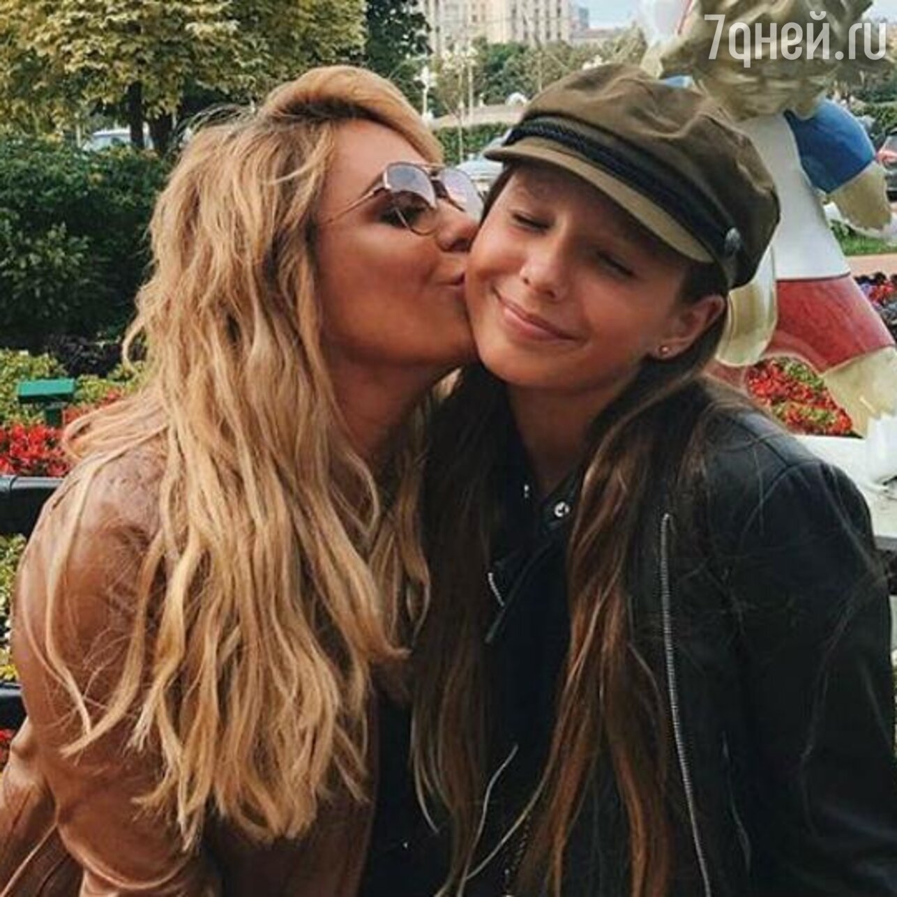Юлия Началова с дочкой