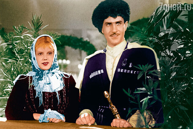 Владимир Зельдин с Мариной Ладыниной