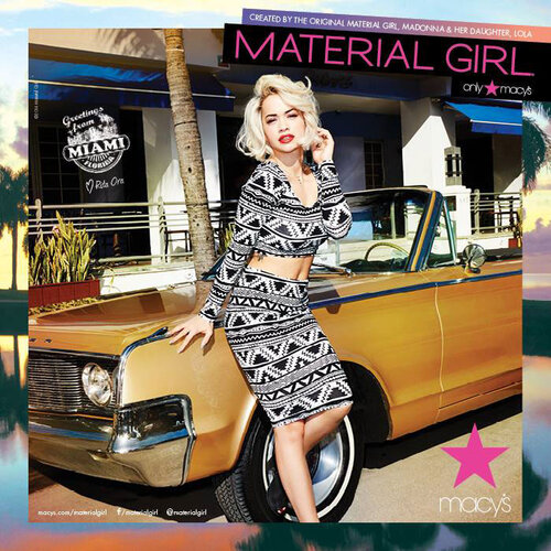 Рита Ора для  Material Girl

