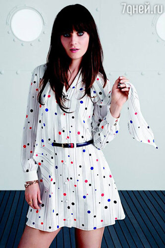 Зои Дешанель для  Tommy Hilfiger

