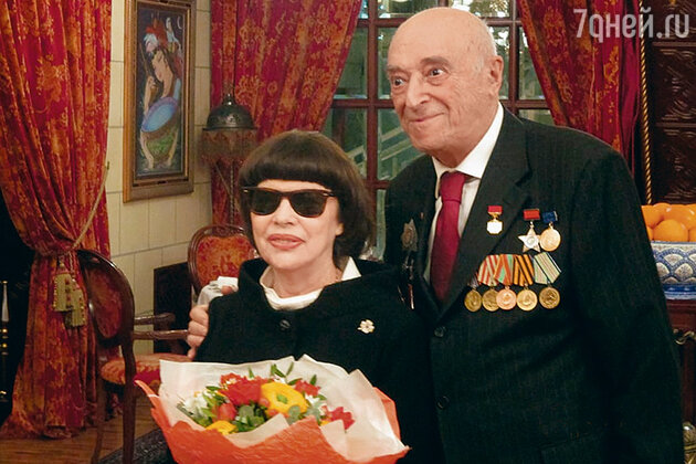 Владимир Этуш и Мирей Матье