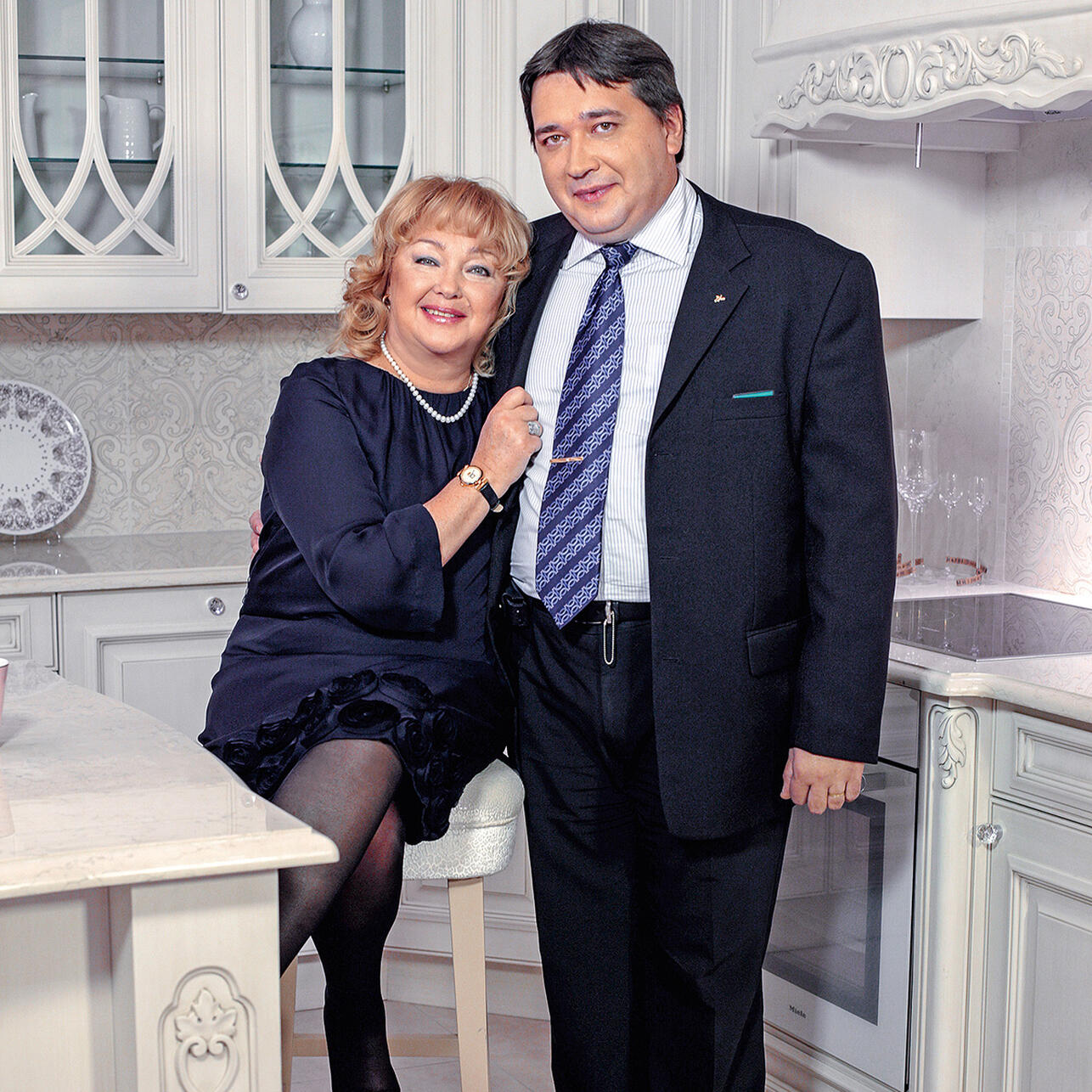 Наталья Гвоздикова с сыном