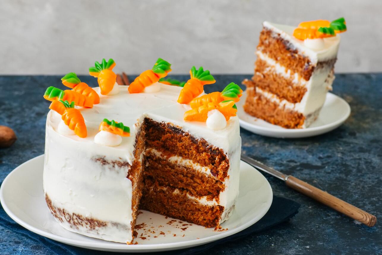 Как приготовить Морковные коржи для торта морковки просто рецепт пошаговый
