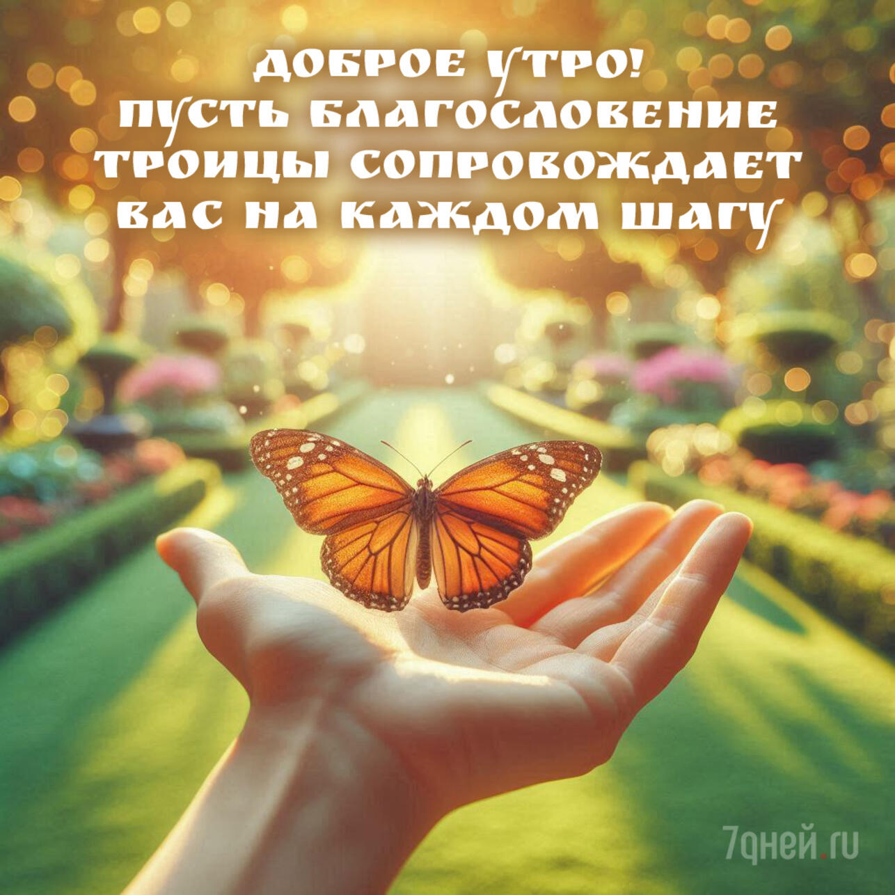 открытки с Троицей, поздравления с Троицей, открытки ко дню Святой Троицы, красивые открытки Троица, Троица 2025, пожелания на Троицу, христианские открытки, добрые слова к Троице, картинки с Троицей, утренние поздравления Троица