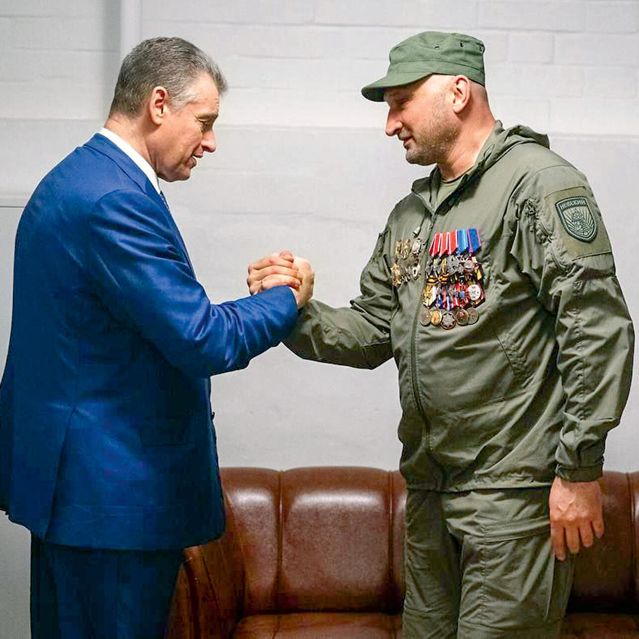 Леонид Слуцкий с Алексеем Верещагиным