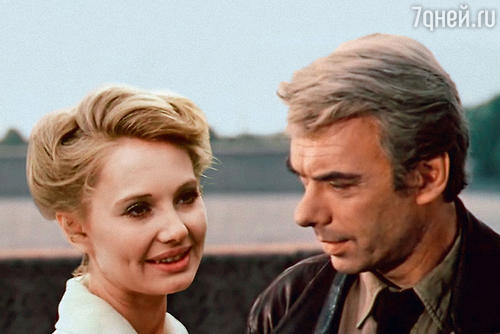 С Ларисой Луппиан в фильме «Поздняя встреча». 1978 г.