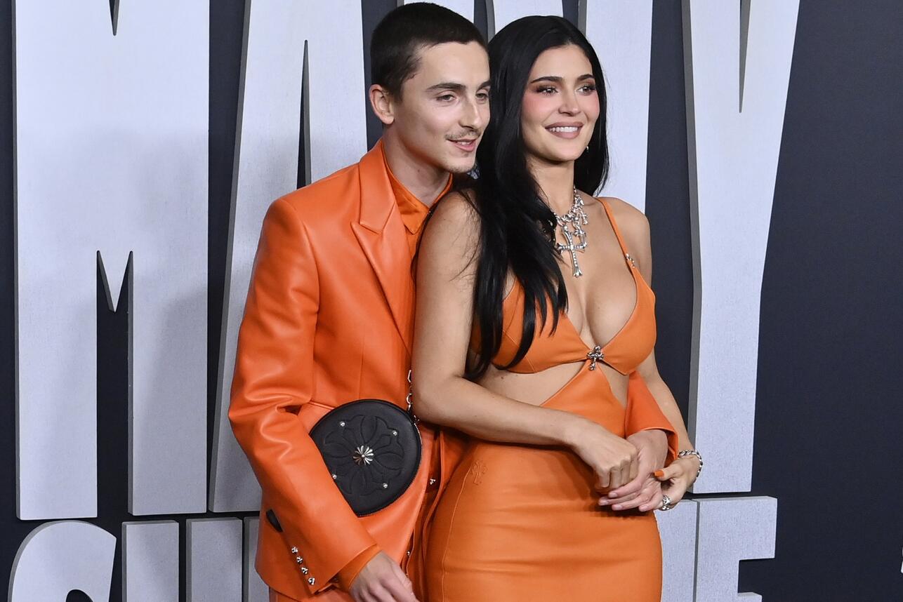 Кайли Дженнер и Тимоти Шаламе