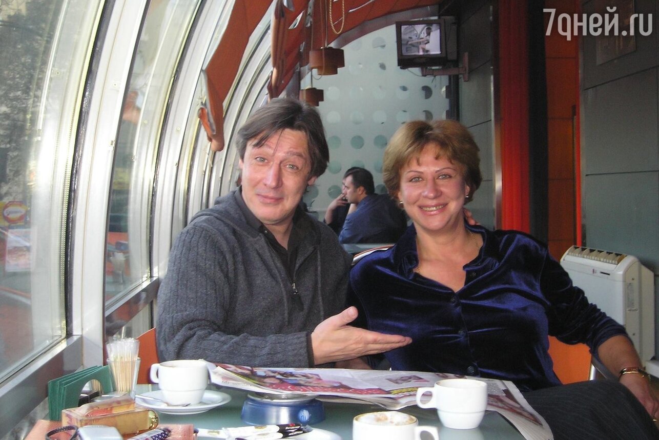 Михаил Ефремов с сестрой Анастасией