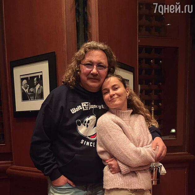 Игорь Николаев с дочерью Юлией