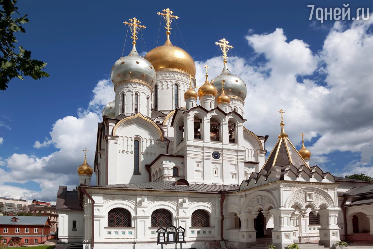 Собор Рождества Богородицы Зачатьевского монастыря в Москве, фото