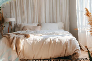 Как выбрать постельное белье: главные тренды, ткани и модные принты 2025–2026 года