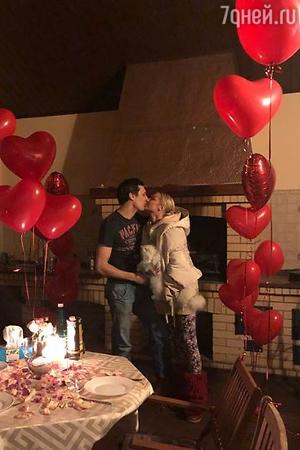 Анастасия Волочкова и Михаил Лагин
