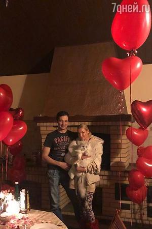Анастасия Волочкова и Михаил Лагин
