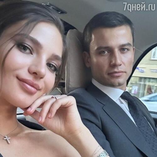 Леся Кафельникова с мужем Георгием Петришиным