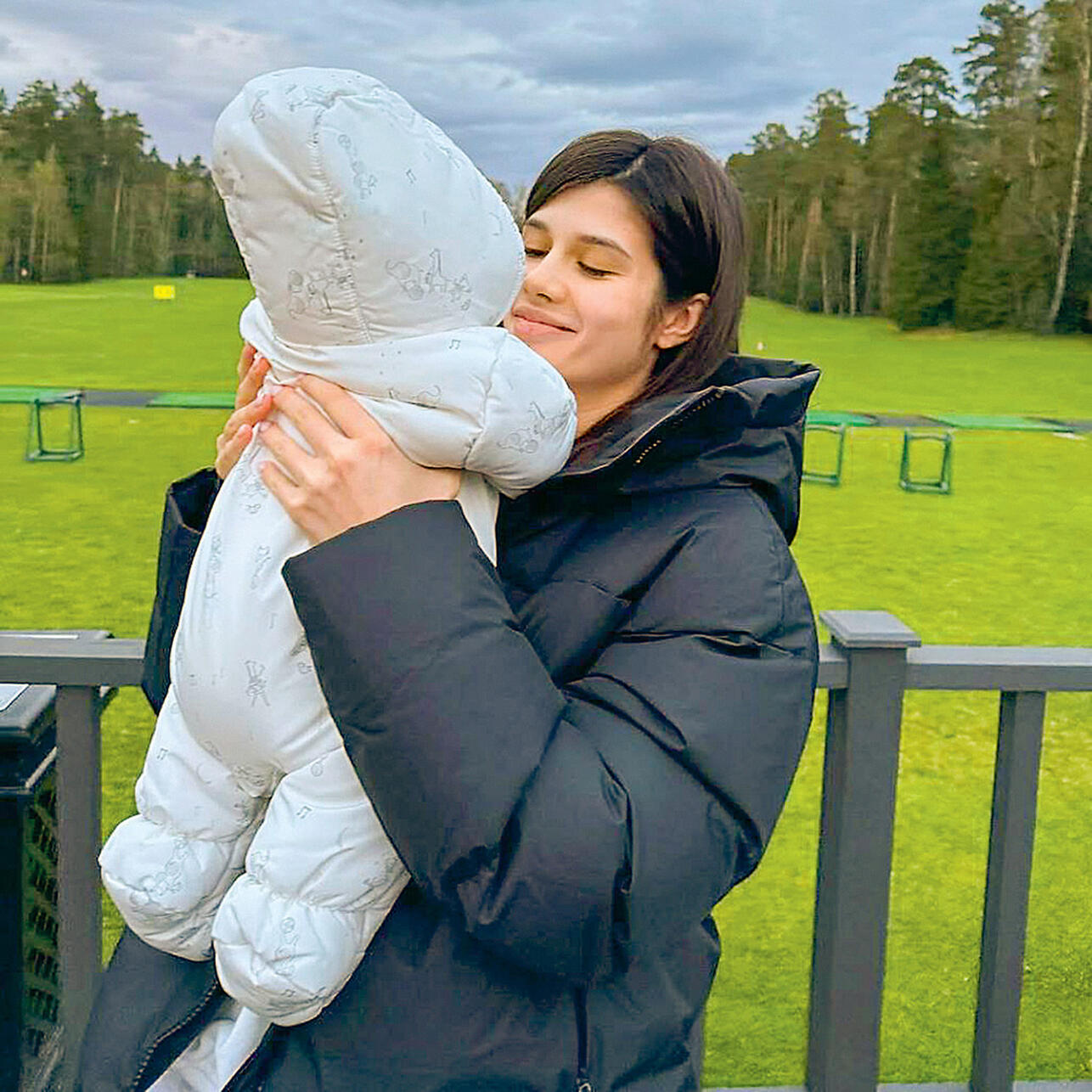 Виктория с сыном