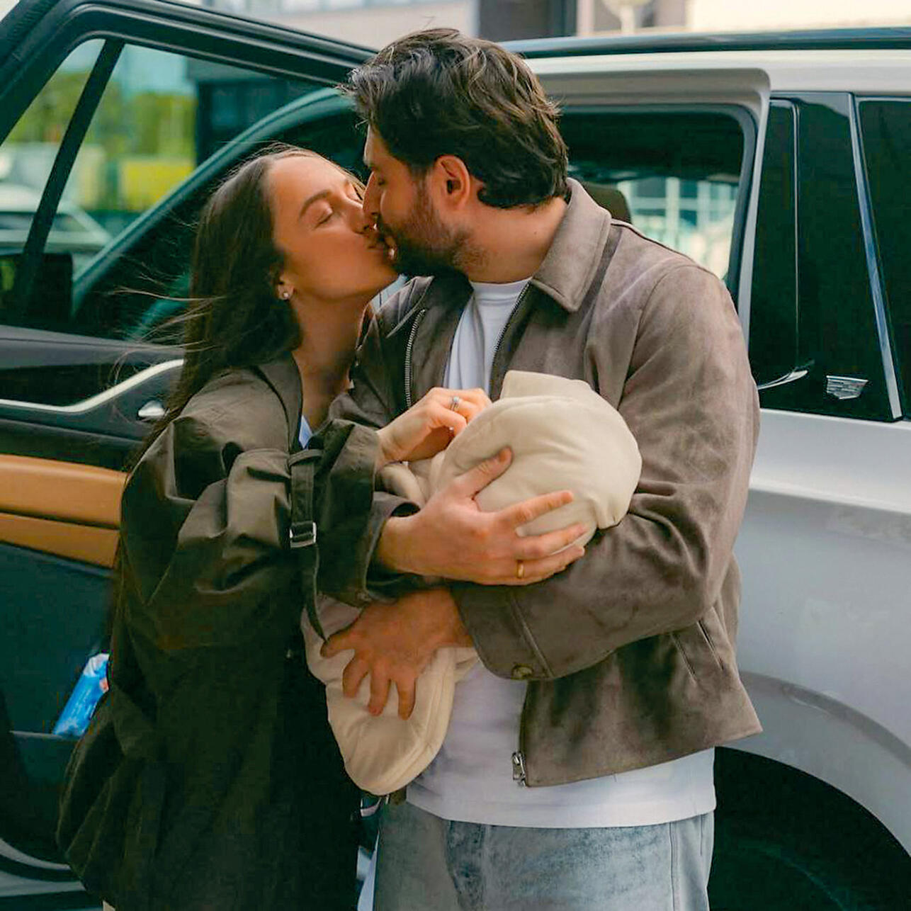 Мари Краймбрери с мужем