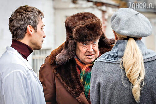С Юрием Стояновым и Екатериной Кузнецовой на съемках сериала «Вампиры средней полосы». 2020 г.