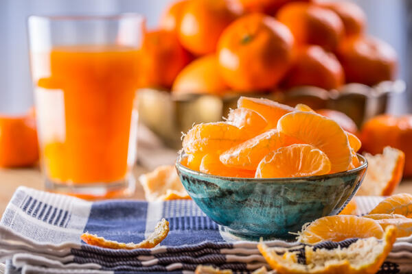 Выпечка с мандаринами 