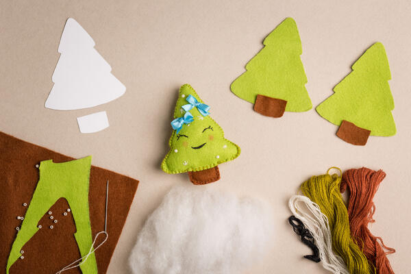 Новогодний сувенир своими руками