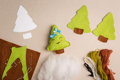 Новогодний сувенир своими руками